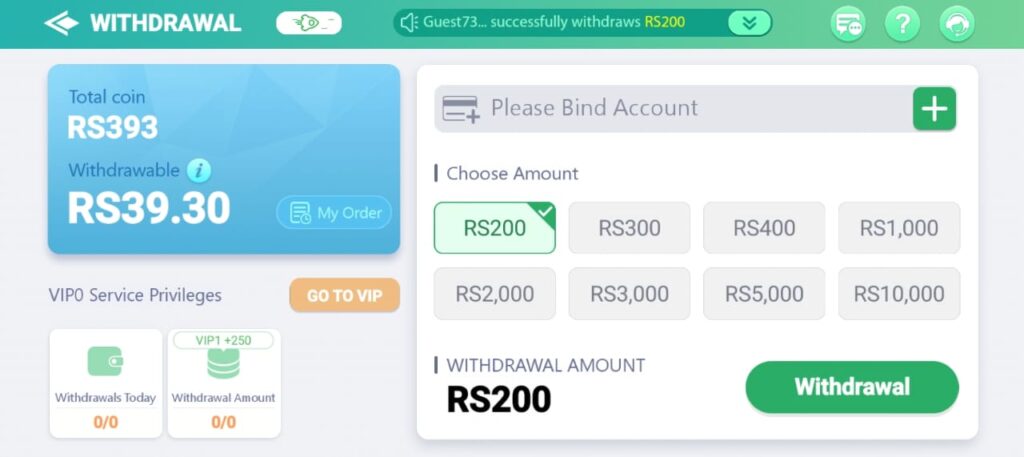 lucky winner 777 money withdraw